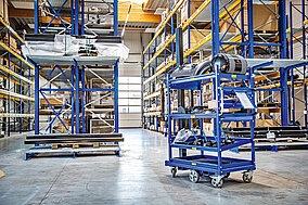 Krampe nimmt neues Zentrallager in Betrieb