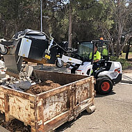 Bobcat-Knicklader L28 mechanisiert manuelle Arbeiten