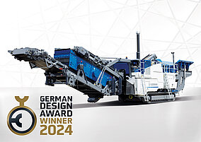 Prallbrecher Mobirex MR 130(i) Pro erhält German Design Award