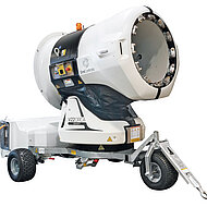 NEBOLEX – EMICONTROLS: Staubbindung per Wassernebel und Schneeflocken