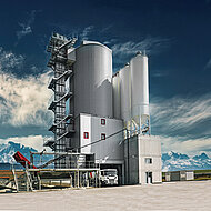 Betonmischturm vielseitig im Einsatz