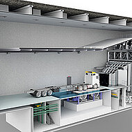 Spatenstich f&uuml;r modernen Pr&uuml;fstand im Mercedes-Benz-Werk W&ouml;rth