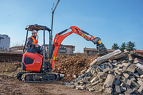 Der einmillionste Kompaktbagger und zahlreiche Neuentwicklungen