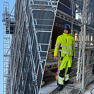 Effizient und zuverlässig: Gerüstbauaufzug GEDA 200 Z Comfort