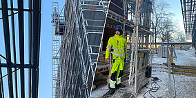 Effizient und zuverlässig: Gerüstbauaufzug GEDA 200 Z Comfort
