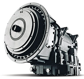 Vollautomatisches Sechsgang-Getriebe in Betonmischer im Einsatz