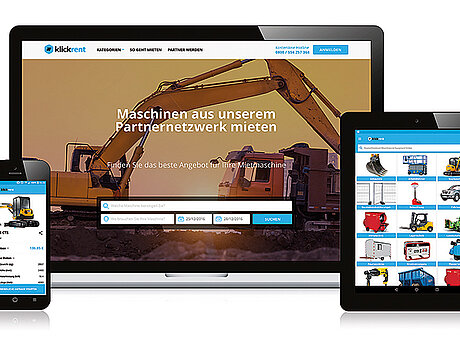 Die Zukunft der Baumaschinenmiete ist digital