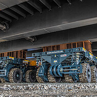 Cometto SPMT mit 820 Tonnen unterwegs