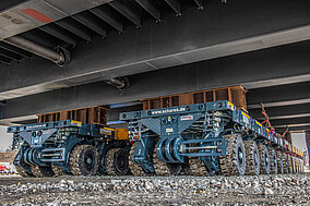 Cometto SPMT mit 820 Tonnen unterwegs