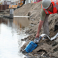 Schmutzwasserpumpe mit h&ouml;herem Leistungsniveau