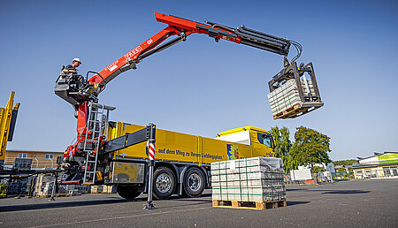 Baustoff-Handling leicht gemacht