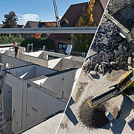 Haus aus Beton: Mit 75&thinsp;% Recyclinganteil