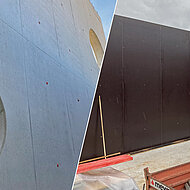 Schulgeb&auml;ude mit hohen Sichtbetonanforderungen errichtet 