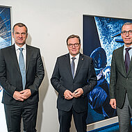 Tiroler Landeshauptmann G&uuml;nther Platter zu Besuch bei Tyrolit