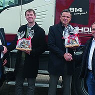 Rototilt: Erfolgreiche Zusammenarbeit &ndash; Kurt K&ouml;nig &uuml;bergibt 100. Rototilt