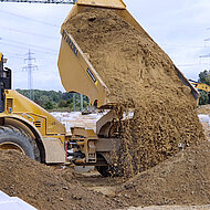 Die Dumper von HYDREMA haben uns gerettet