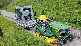 Bewässern und reinigen to go