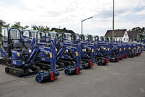 Beyer-Mietservice erweitert mit Kiesel seine Minibagger- und Radladerflotte