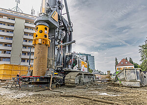 »LB 55« bohrt sich durch München