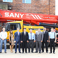 Erste Mobilkranauslieferung in Russland