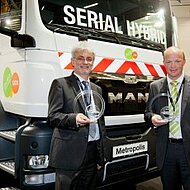 eCarTec Award 2012 f&uuml;r besonders emissionsarmen Lkw