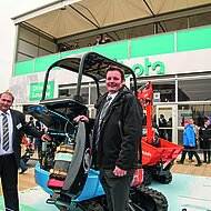 Kubotas Antwort: Ein Gasmotor mit geringen Energiekosten