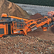 Rockster: Spitzenleistung im Bauschutt-Recycling
