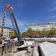 Liebherr: &raquo;Fingerspitzengef&uuml;hl&laquo; auf pr&auml;historischem Boden