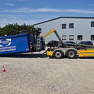 Palfinger: Wenn Kran-Container beidseitig aufnehmbar sind