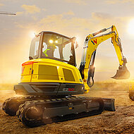 Red Dot f&uuml;r Wacker Neuson Bagger