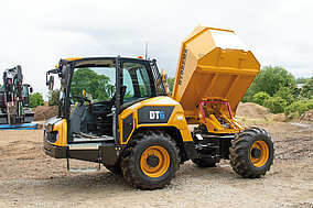 Premiere für vollelektrischen Muldenkipper