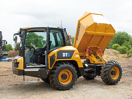 Premiere für vollelektrischen Muldenkipper