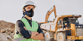 Zwei Masken für alle Fälle 