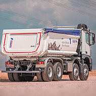 Zuverl&auml;ssige Thermoisolierung f&uuml;r Kipper