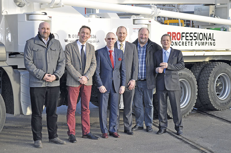 Sechs Autobetonpumpen für den größten Betonpumpenbetreiber in Großbritannien