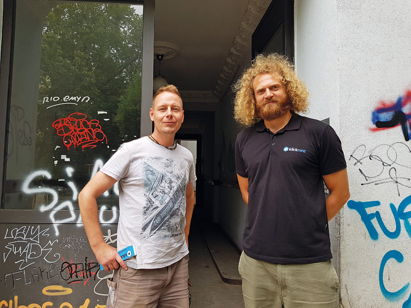 Klickrent: Erfolgreiche Sanierungsarbeiten mit der Mietmaschine