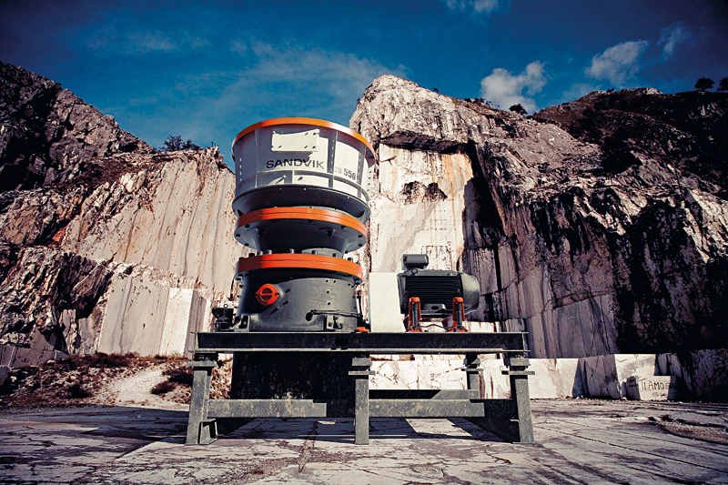 Sandvik: Keine Kompromisse in der Sekundärzerkleinerung