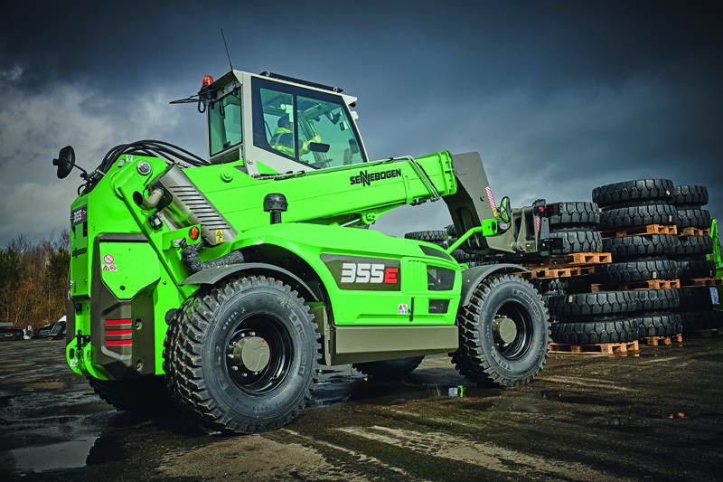 Sauer Bibus: Technologie-Partnerschaft: Telehandler setzt auf Sauer Bibus