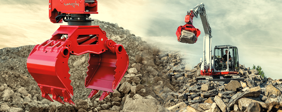 Martin: Rotierende Anbautechnik mit dem Schnellwechselsystem M-Quick kombinieren