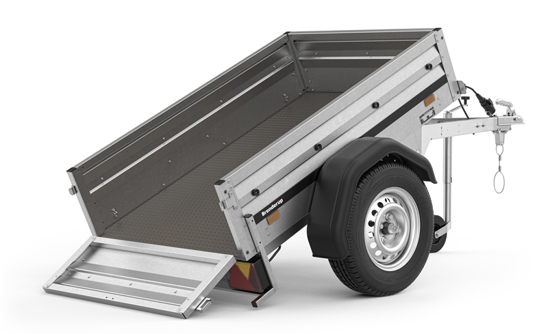 Brenderup: 1150S – Der Anhänger, der aufrecht gelagert werden kann!