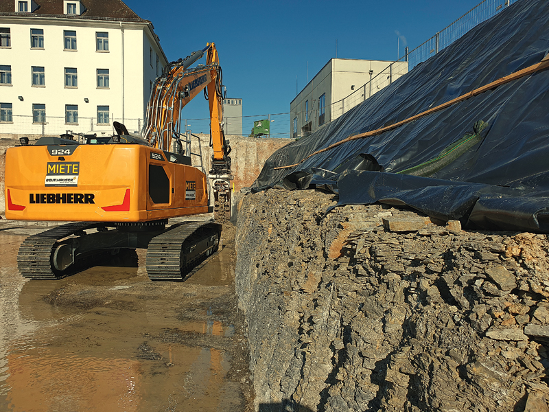 KEMROC: Sauberes Fräsen in der Baugrube
