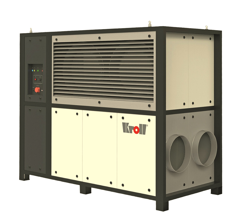 Kroll: Auf der Baustelle CO₂-neutral kühlen und heizen