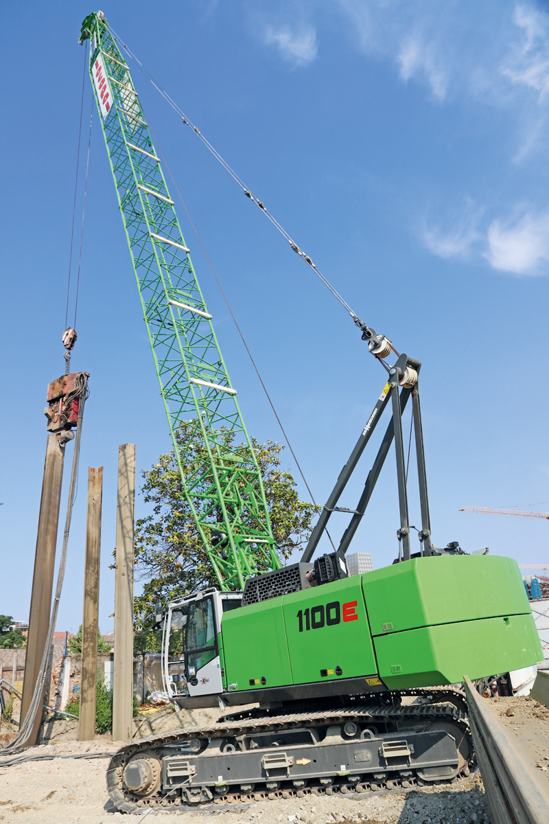 SENNEBOGEN: Einsatz in Mailand