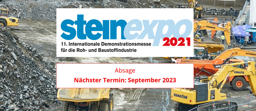 Die 11. steinexpo findet im Spätsommer 2023 statt 