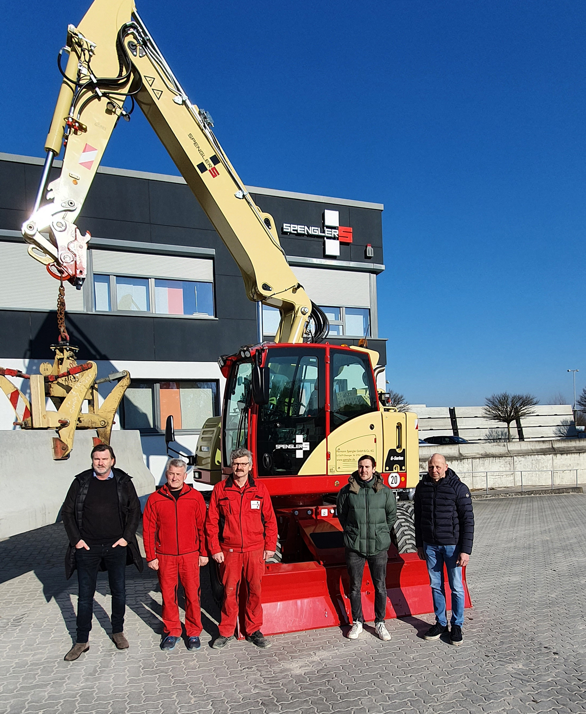 Hydrema punktet mit Kompaktheit, Hubkraft und Reichweite