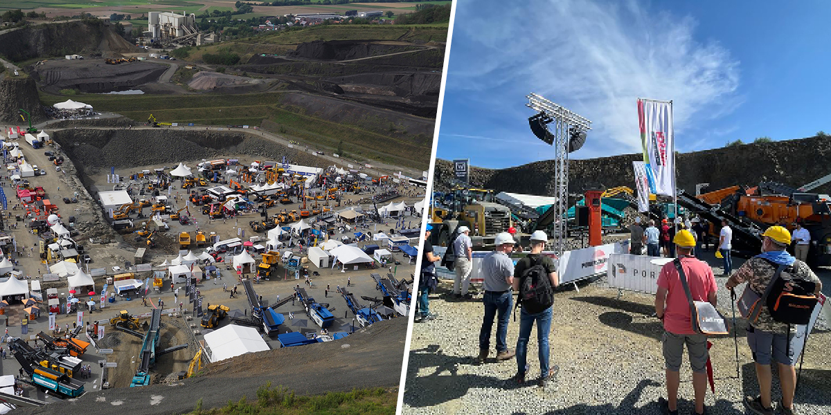 Zufrieden mit dem Messeauftritt auf der Steinexpo 2023 
