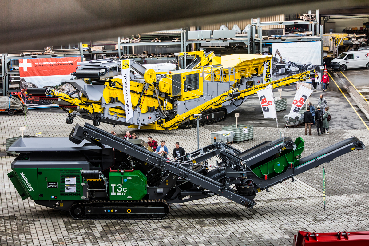 Mit Maschinen, die Berge versetzen 