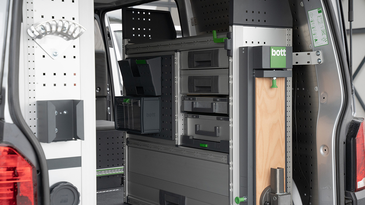 Laderäume im Vergleich – Bott auf der NordBau 2023