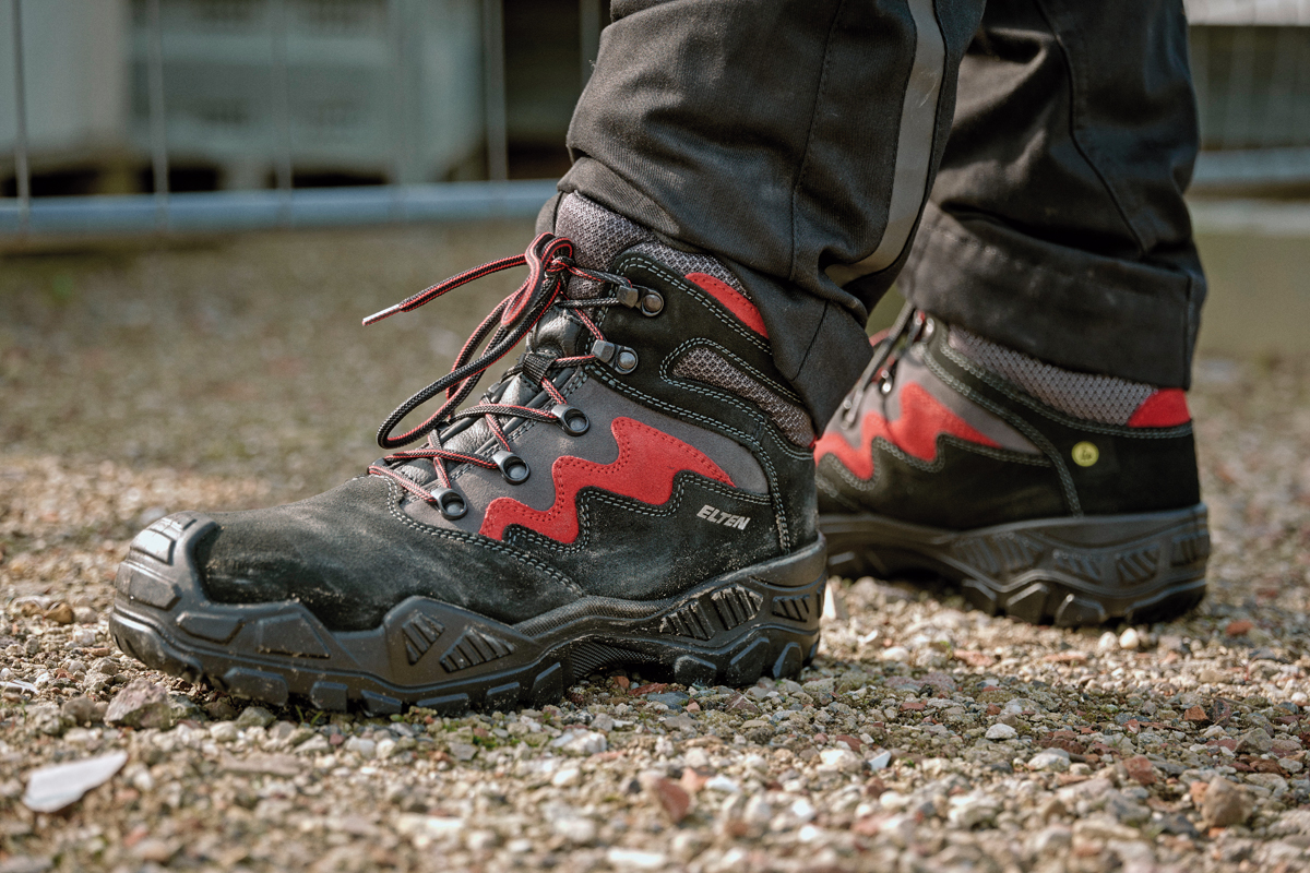 Sicherer Halt auf rutschigen oder unebenen Untergründen