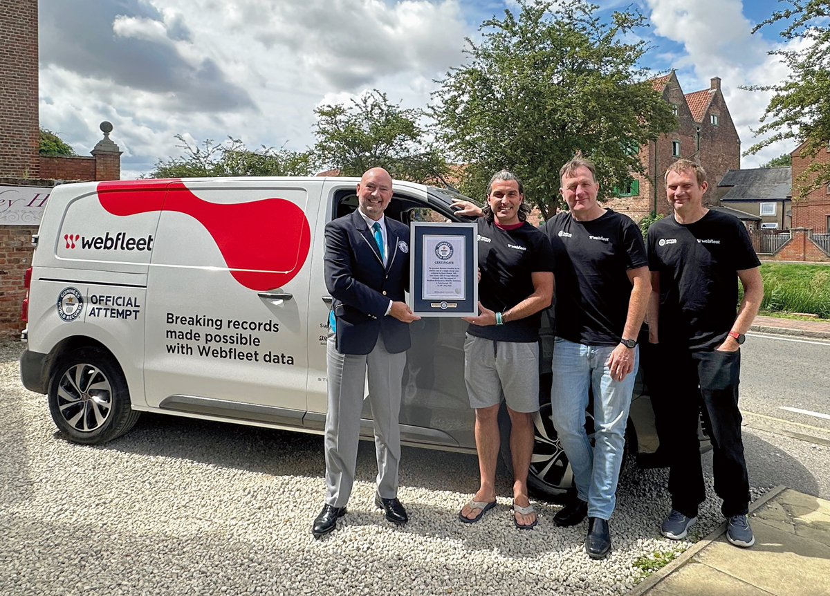 Weltrekord  für Elektrotransporter